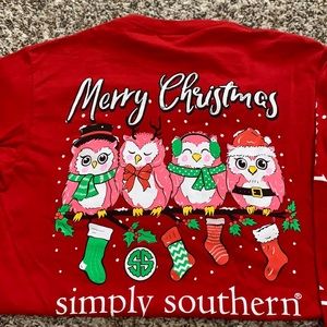 Simply Southern LS Christmas Tshirt